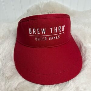 Red Brew Thru Outer Banks Visor